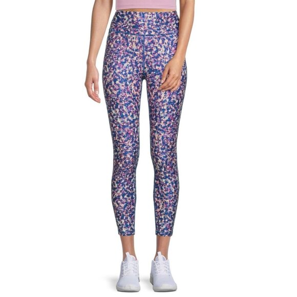 Avia Womens High-Waist Multicolor Activewear Leggings Size Medium (8-10) - Picture 1 of 10